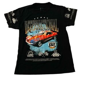 International Officials Graphic Sz M Men Graphic Tee Black